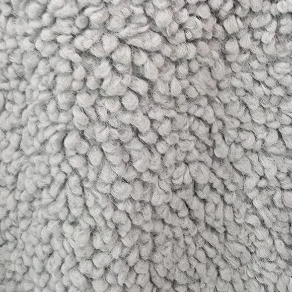 Wild Fable Teddy Sherpa Faux Fur Jacket Blue Haze XS/S Oversized - Picture 8 of 10